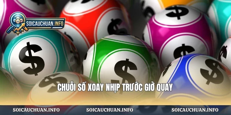 Chuỗi số xoay nhịp trước giờ quay