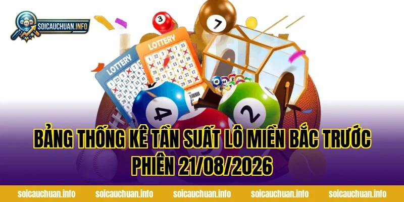 Bảng Thống Kê Tần Suất Lô Miền Bắc Trước Phiên 21/08/2026