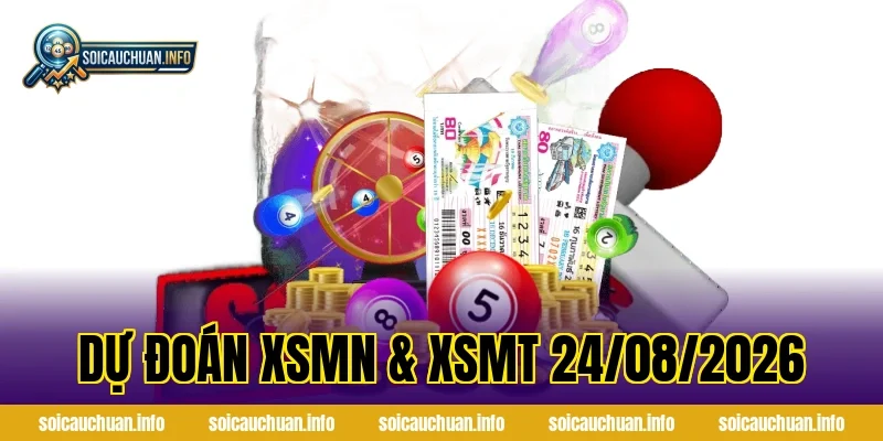 Dự Đoán XSMN & XSMT 24/08/2026