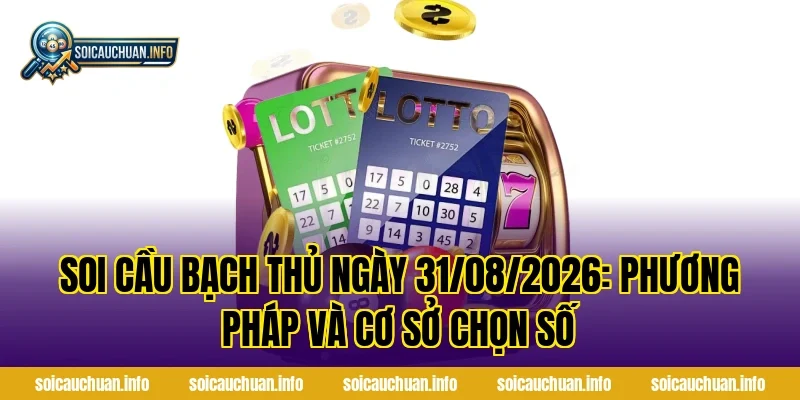 Soi Cầu Bạch Thủ Ngày 31/08/2026: Phương Pháp Và Cơ Sở Chọn Số