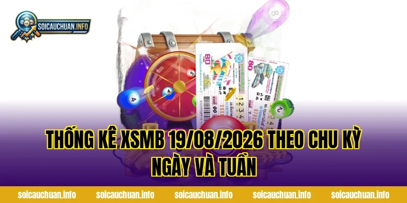 Thống Kê XSMB 19/08/2026 theo chu kỳ ngày và tuần
